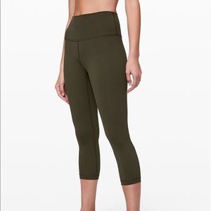 Lululemon wonder under crop (high-rise) leggings